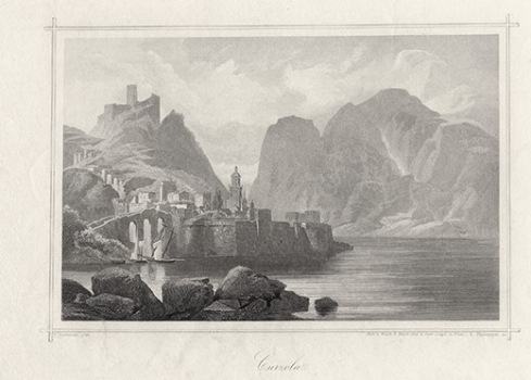 BIERMANN, F.: VIEW OF KORČULA